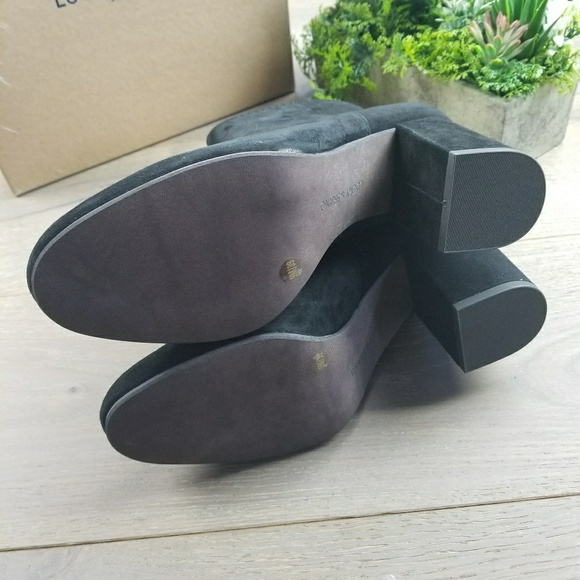 LOWEST Lucky Brand Salmah 2 Block Heel Ankle Boot - Picture 8 of 8